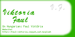 viktoria faul business card